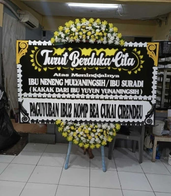 Papan Bunga di Pinangsari Ciasem